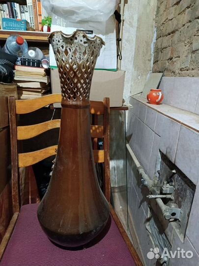 Ваза большая керамическая СССР 64 см