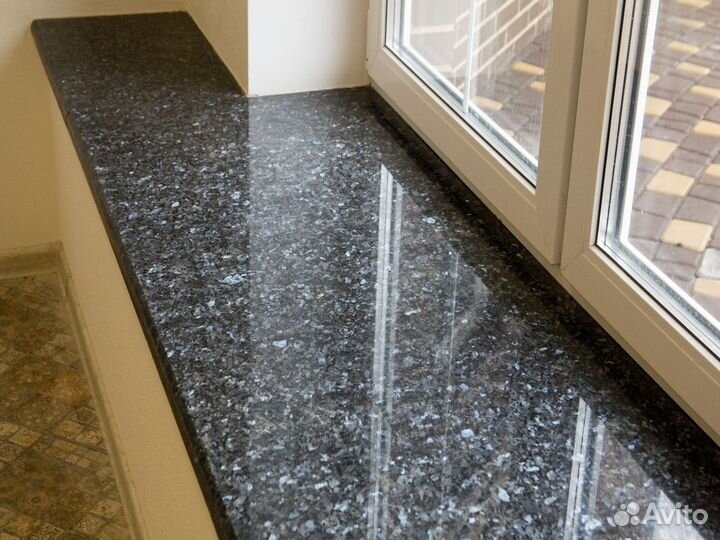 Подоконники акриловые, из кварцевого агломерата