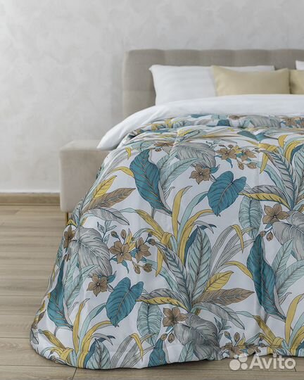 Покрывало Доминик бирюза новое плед на кровать