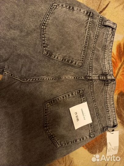 Джинсы бананы 34 мужские новые