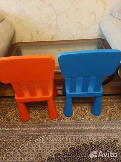 Стол детский со стульями IKEA