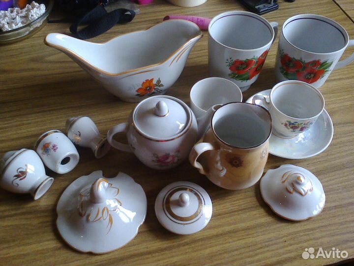 Фарфоровая посуда СССР