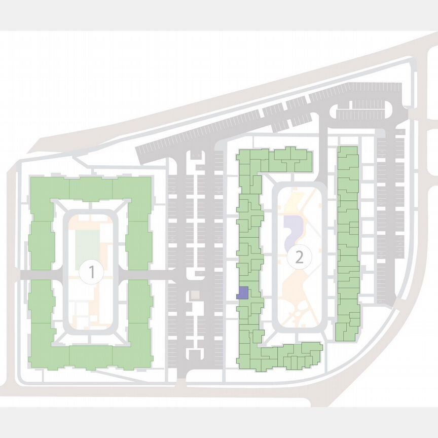 1-к. квартира, 39,5 м², 1/4 эт.