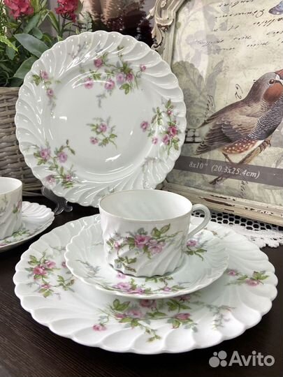 Чайные трио Limoges