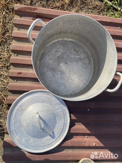Кастрюля алюминиевая СССР 50 литров
