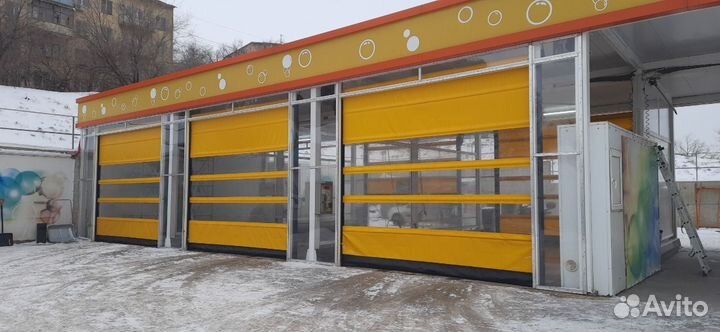 Ворота для автомойки, робот-мойки. Новинка