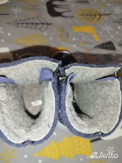 Новые валенки детские 