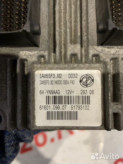 Блок управления двигателем Fiat Grande Punto 1.4