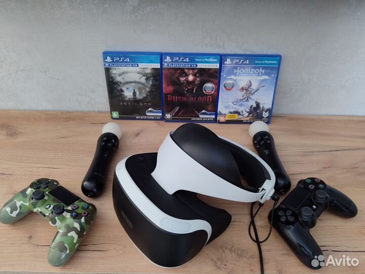 Sony playstation 4 PS4 slim 1tb+ VR очки