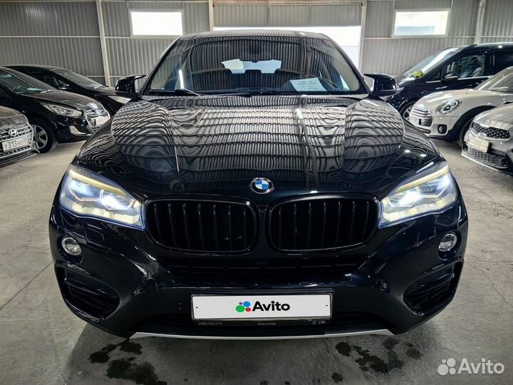 BMW X6 3.0 AT, 2015, 128 528 км