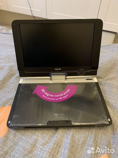 Портативный dvd проигрыватель philips