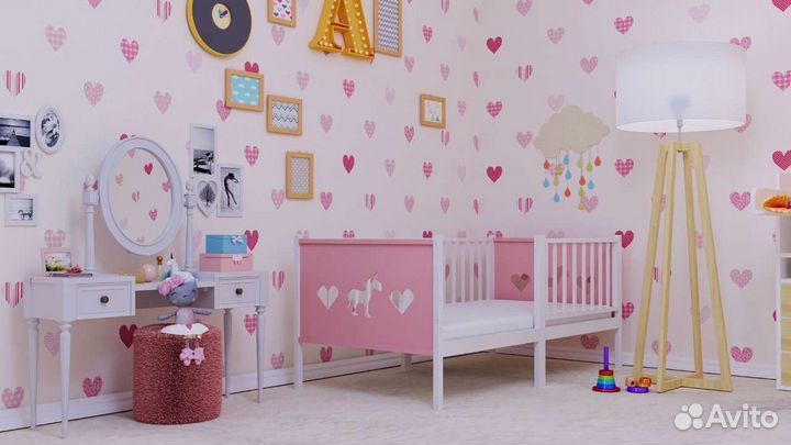 Новые кроватки Little Pony 160*80 в налич