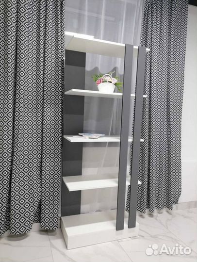 Стеллаж 70 см графит