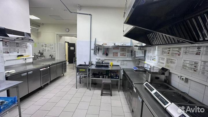 Действующий горячий цех (dark kitchen)