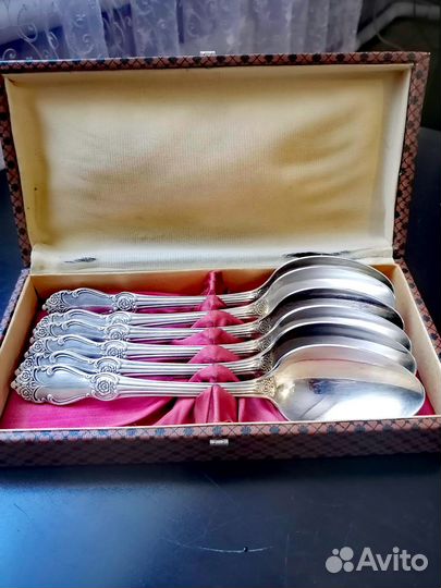 Мельхиоровые столовые ложки