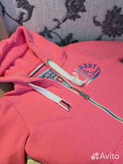 Толстовка худи superdry (оригинал)размер S
