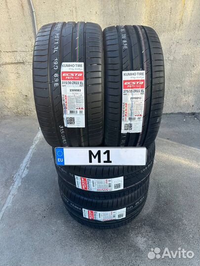 Kumho Ecsta PS71 SUV 275/35 R22 и 315/30 R22 107Y