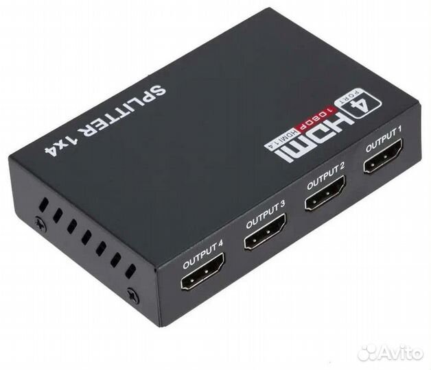 Разветвитель hdmi (сплиттер) 1x4