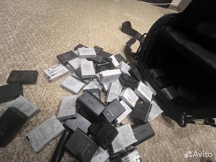 Аккумуляторы для фотоаппаратов Nikon Canon Sony