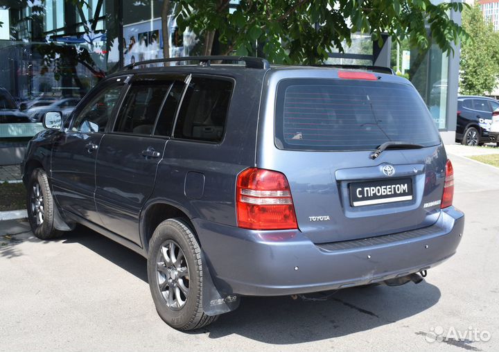 Toyota Highlander 2.4 AT, 2003, 217 496 км