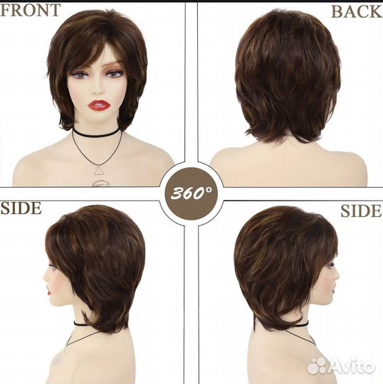 Новый. Парик женский синтетический