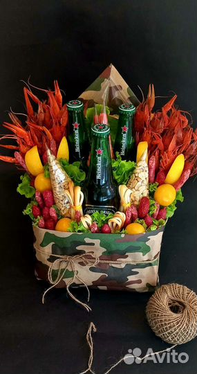 Мужские букеты для любимых