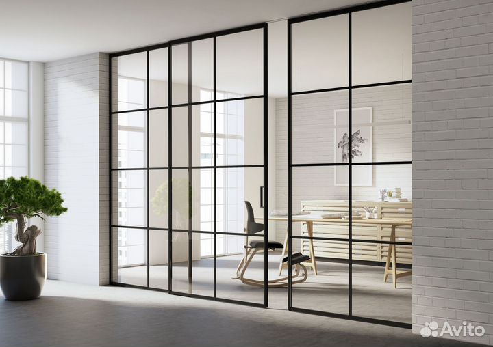 Перегородка межкомнатная для зонирования комнаты