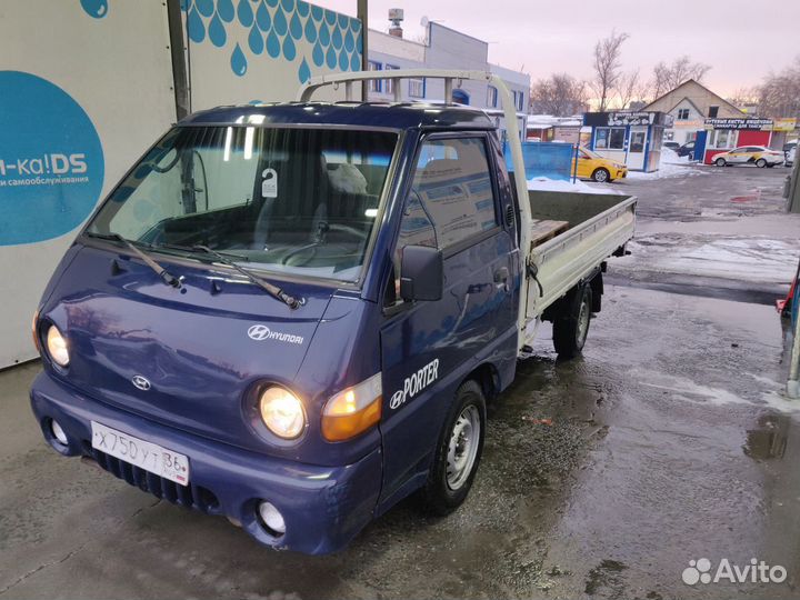 Грузоперевозки бортовым Hyundai porter