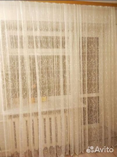 Штора из тюля