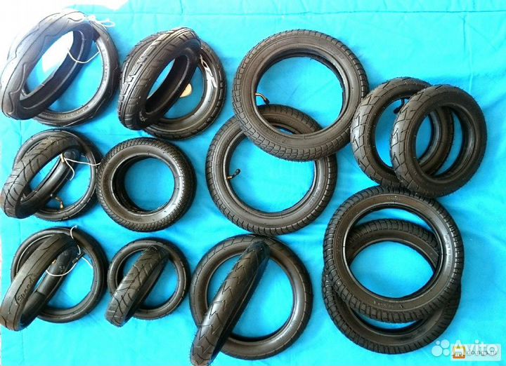 Покрышки Камеры на детские коляски велосипеды само