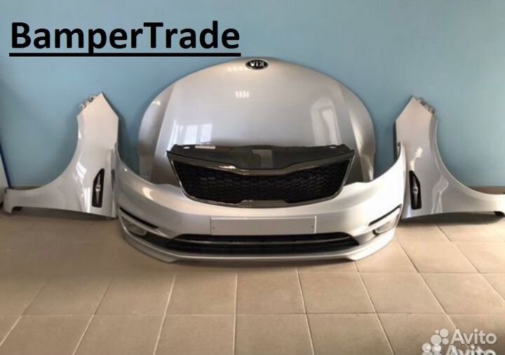 Передняя часть Киа Рио 2015