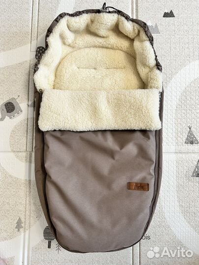 Зимний конверт в коляску