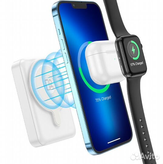 Внешний аакумулятор Power Bank Hoco Q11 10000 mhA