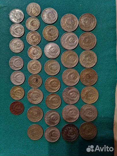 Монеты ранние советы1931-1957