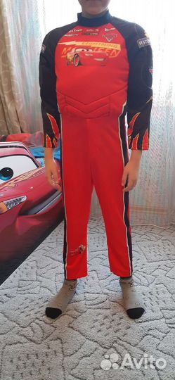 Костюм молния маквин тачки