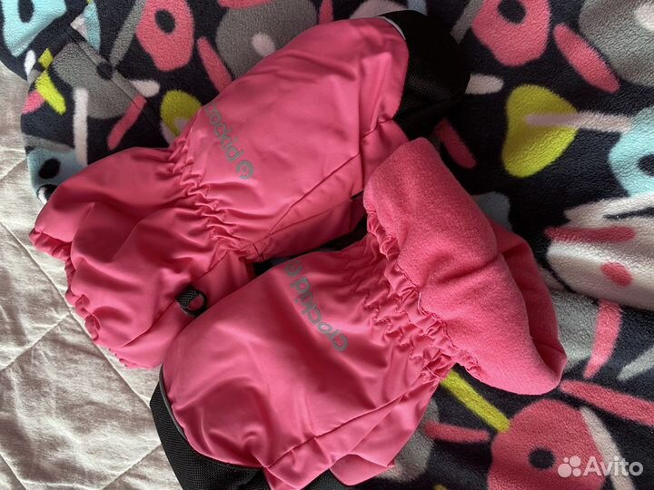 Толстовка флисовая, варежки-краги Крокид