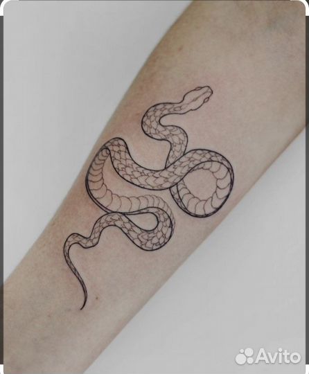 Модель на тату