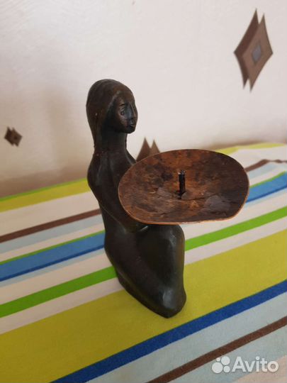 Подсвечник бронза