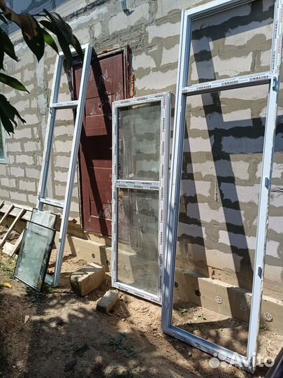 Окна пластиковые бу и балконные двери