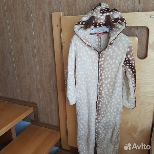 Комбинезон домашний для девочек размер 122