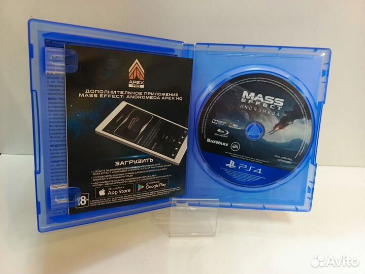 Игровые диски. Sony Playstation 4 Mass Effect: And