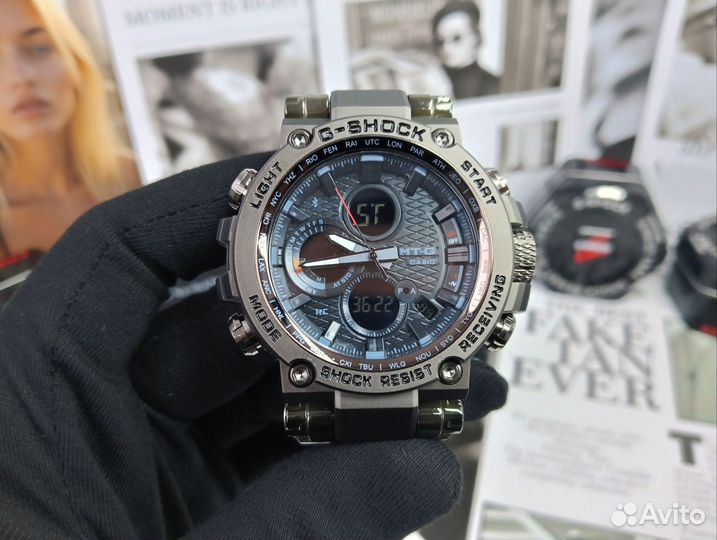 Наручные часы Casio G-Shock MTG-B1000 black мощные