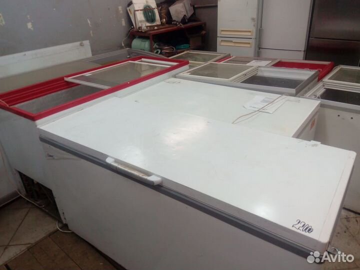 Морозильные лари с глухой крышкой и со стеклянной