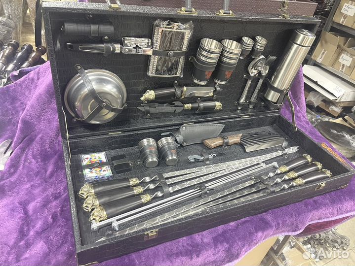 Шашлычный подарочный набор