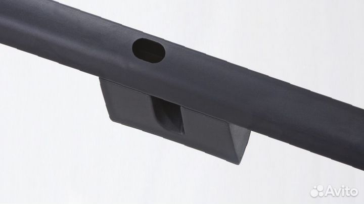 Рейлинги fiat doblo 2000-2015 черные