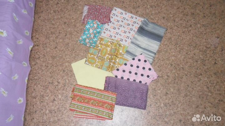 Отрезы и куски тканей