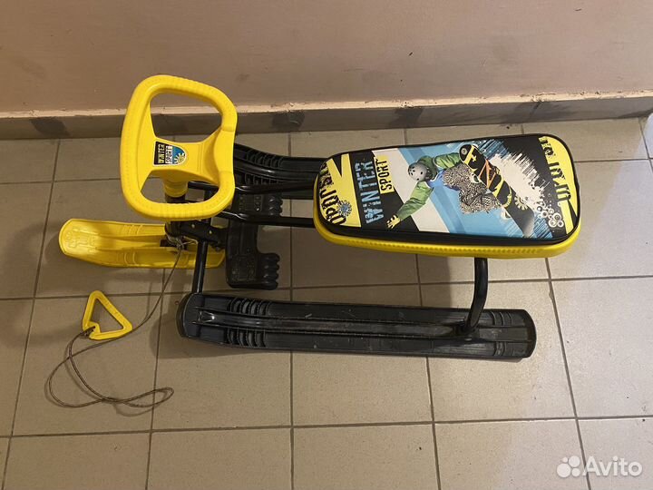 Детский снегокат бу