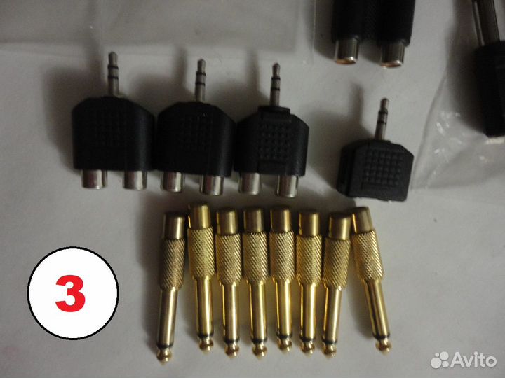 Аудио разъемы, колки