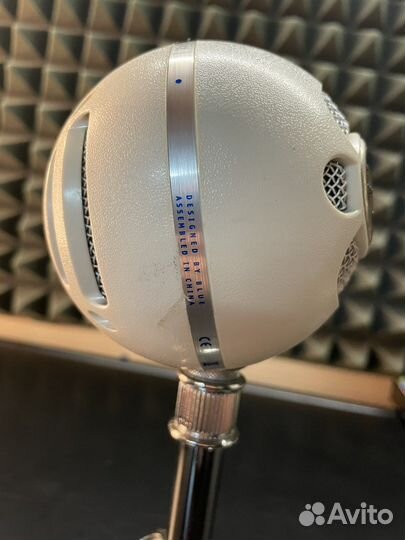 Микрофон Blue Snowball USB матовый, ранняя версия