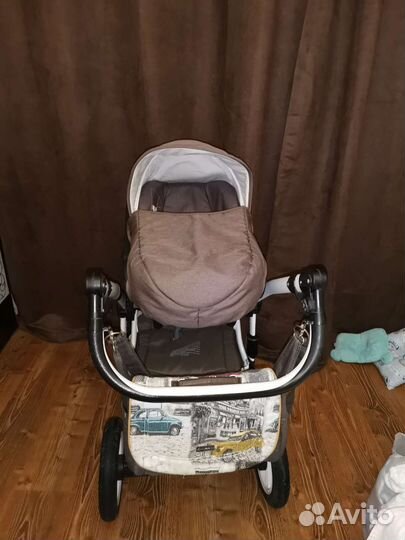 Коляска Adamex barletta Cars 3 в 1